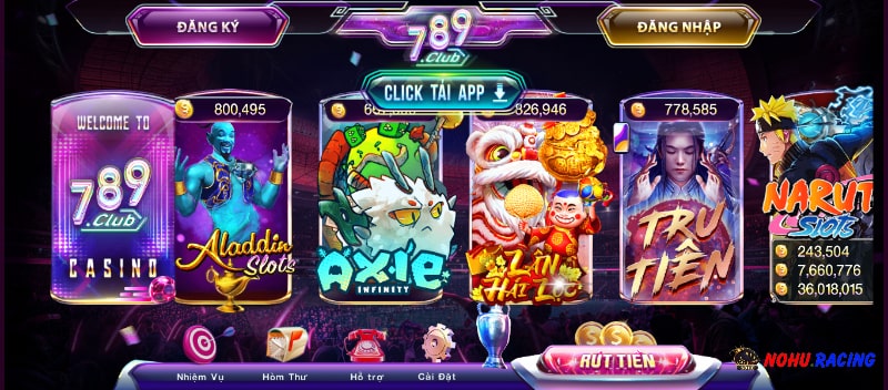 Nohu Lazy - TOP Game Nổ Hũ Đổi Thưởng Thưởng Nạp 99K 44 789club la san choi no hu duoc nhieu nguoi tin cay