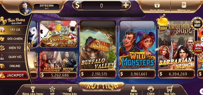Nổ hũ TDTC - Làm triệu phú cùng jackpot tại game slot 1 Nổ hũ TDTC thu hút đông đảo thành viên